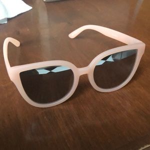 Pink mirrored sunglasses